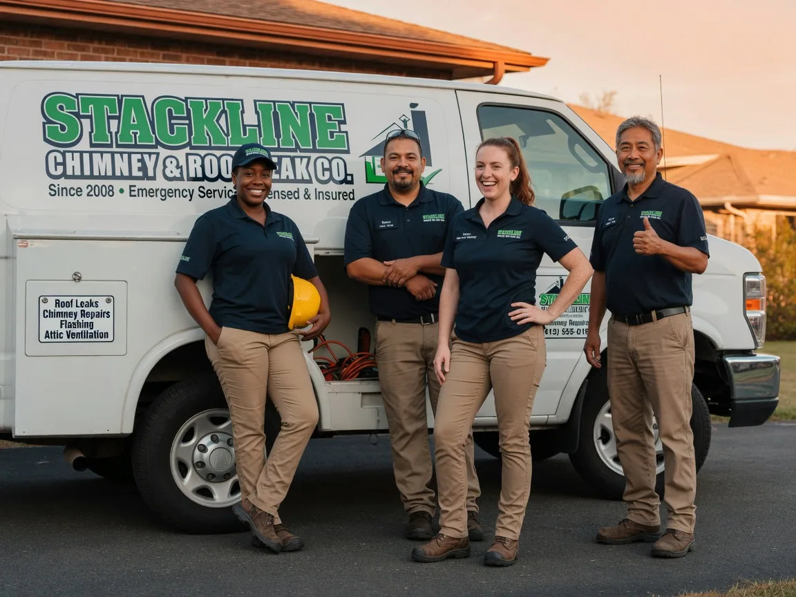 Chimney flashing repair company in Lennox, SD